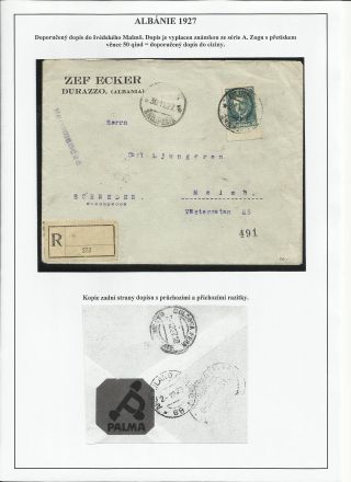 BRIEFMARKEN AUF DEM TERRITORIUM VON ALBANIEN 1913-1945 – Blatt 50