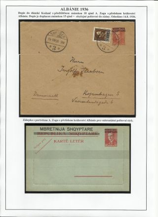 BRIEFMARKEN AUF DEM TERRITORIUM VON ALBANIEN 1913-1945 – Blatt 69