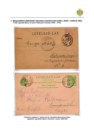 AUSTRO-HUNGARIAN FIELD POST 1914-1918 – sheet 3