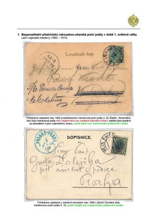 AUSTRO-HUNGARIAN FIELD POST 1914-1918 – sheet 4