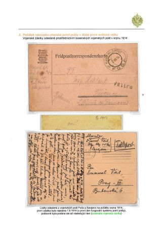 AUSTRO-HUNGARIAN FIELD POST 1914-1918 – sheet 7