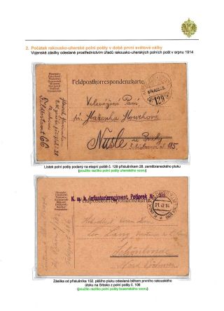 AUSTRO-HUNGARIAN FIELD POST 1914-1918 – sheet 9