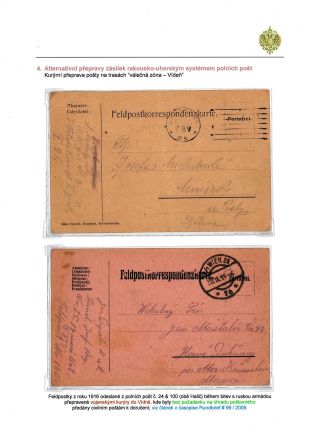 RAKOUSKO-UHERSKÁ POLNÍ POŠTA 1914-1918 – list 26