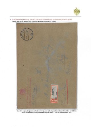 RAKOUSKO-UHERSKÁ POLNÍ POŠTA 1914-1918 – list 29