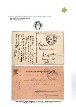 RAKOUSKO-UHERSKÁ POLNÍ POŠTA 1914-1918 – list 40