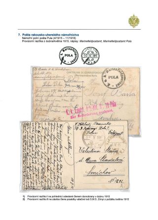 RAKOUSKO-UHERSKÁ POLNÍ POŠTA 1914-1918 – list 53