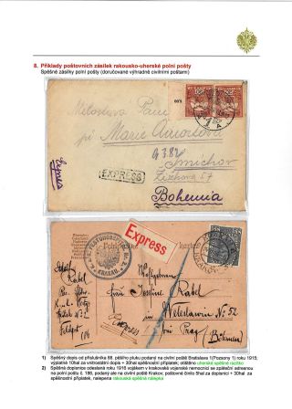 RAKOUSKO-UHERSKÁ POLNÍ POŠTA 1914-1918 – list 61