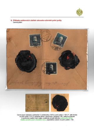 RAKOUSKO-UHERSKÁ POLNÍ POŠTA 1914-1918 – list 63
