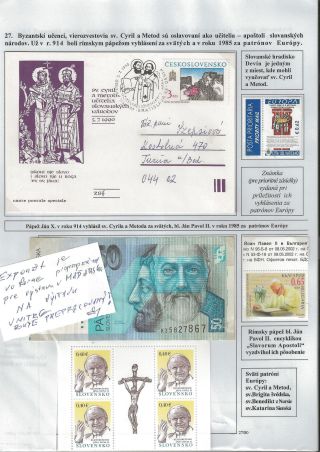 THANKS YOU, Sts. CYRILL AND METHODIUS – sheet 28