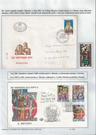 THANKS YOU, Sts. CYRILL AND METHODIUS – sheet 29