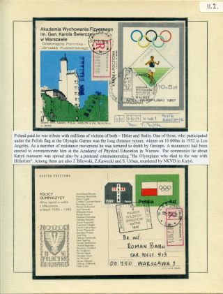 FOR THE GLORY OF SPORT - LIKE A PHENIX FROM ITS ASHES – sheet 31