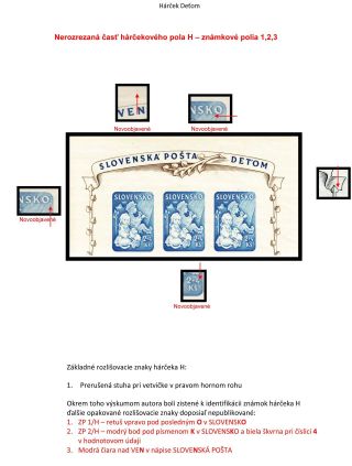 BLOCK "FOR CHILDREN" – sheet 3