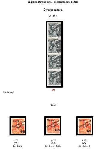 CARPATHO-UKRAINE 1945 – sheet 28