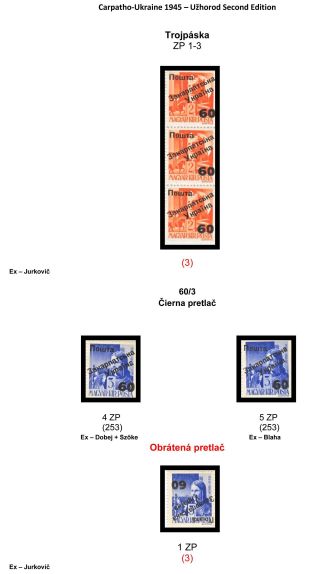 CARPATHO-UKRAINE 1945 – sheet 30