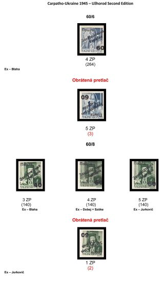 CARPATHO-UKRAINE 1945 – sheet 35
