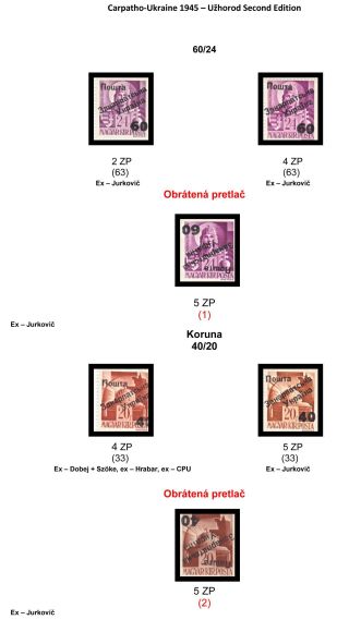 CARPATHO-UKRAINE 1945 – sheet 41