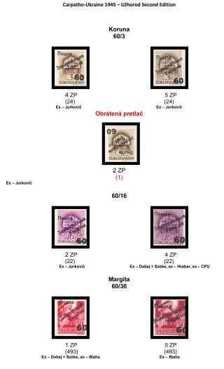 CARPATHO-UKRAINE 1945 – sheet 47