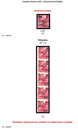 CARPATHO-UKRAINE 1945 – sheet 48