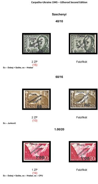 CARPATHO-UKRAINE 1945 – sheet 59
