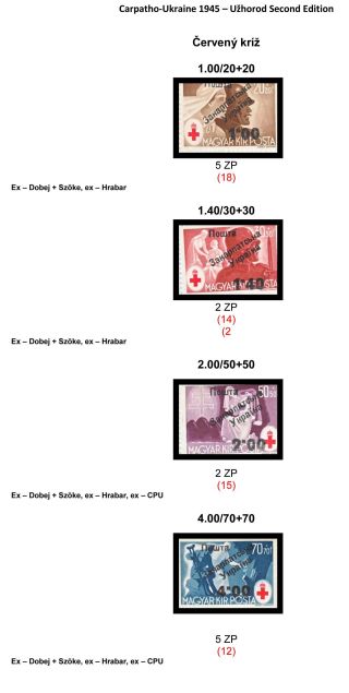 CARPATHO-UKRAINE 1945 – sheet 69