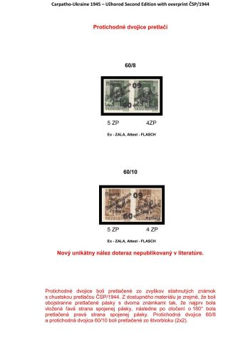 CARPATHO-UKRAINE 1945 – sheet 79