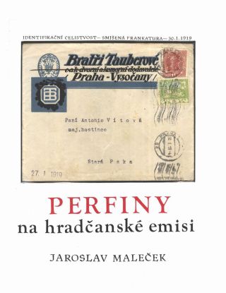 PERFINS ON HRADCANY STAMP ISSUE – sheet 1