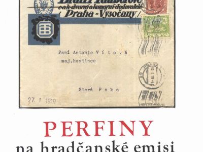 PERFINS ON HRADCANY STAMP ISSUE