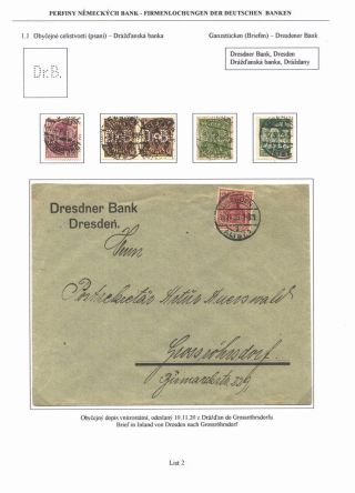 PERFINS OF GERMAN BANKS – sheet 2