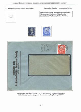 PERFINS OF GERMAN BANKS – sheet 4