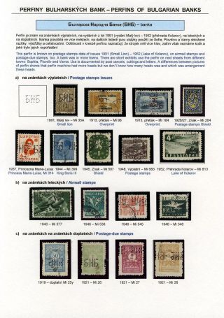 PERFINY BULHARSKÝCH BANK – list 11