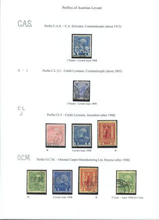 FIRMENLOCHUNGEN AUS ÖSTERREICHISCHE LEVANTE – Blatt 4