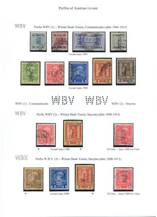 FIRMENLOCHUNGEN AUS ÖSTERREICHISCHE LEVANTE – Blatt 14