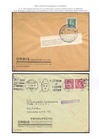 ČESKOSLOVENSKO - STUDIE UŽÍVÁNÍ PERFINU "P" (ORBIS) – list 5