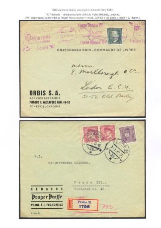 ČESKOSLOVENSKO - STUDIE UŽÍVÁNÍ PERFINU "P" (ORBIS) – list 6