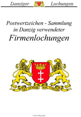 PERFINS OF DANZIG – sheet 1
