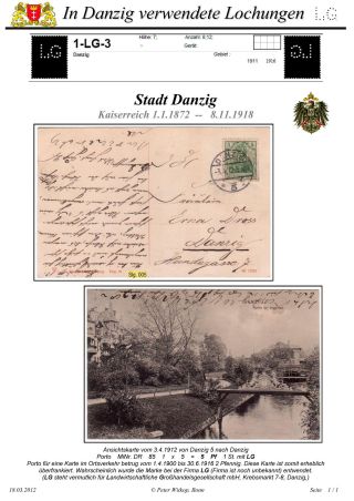 OBÁLKY A DOPISNICE S PERFINY POUŽITÉ V GDAŇSKU (DANZIG) – list 35