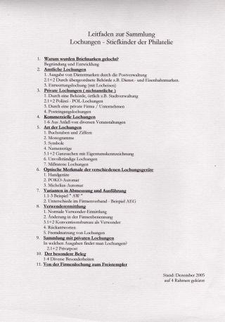 PERFINY - NEVLASTNÍ DÍTĚ FILATELIE – list 1