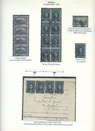 BULGARISCHE FIRMENLOCHUNGEN: BULGARISCHE NATIONALBANK 1901-1952 – Blatt 22