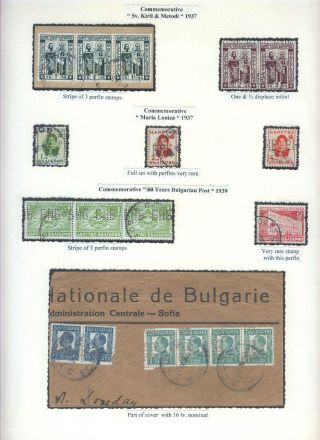 BULHARSKÉ PERFINY - BULHARSKÁ NÁRODNÍ BANKA 1901-1952 – list 39