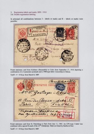 REGISTRATION IN CZARISTIC RUSSIA – sheet 50