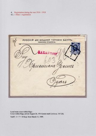 REGISTRATION IN CZARISTIC RUSSIA – sheet 62