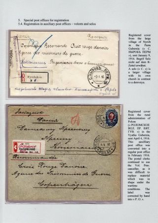 REGISTRATION IN CZARISTIC RUSSIA – sheet 99