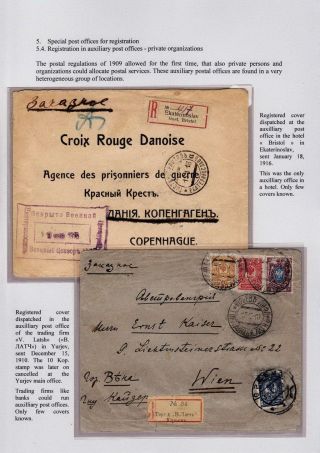 REGISTRATION IN CZARISTIC RUSSIA – sheet 100