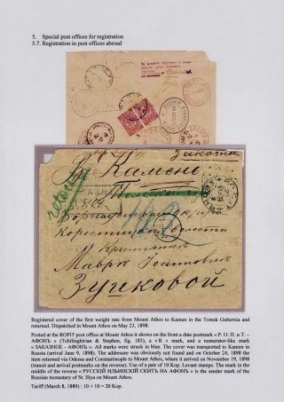 REGISTRATION IN CZARISTIC RUSSIA – sheet 106