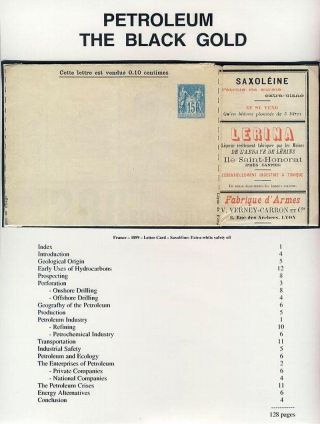 PETROLEUM - THE BLACK GOLD – sheet 1