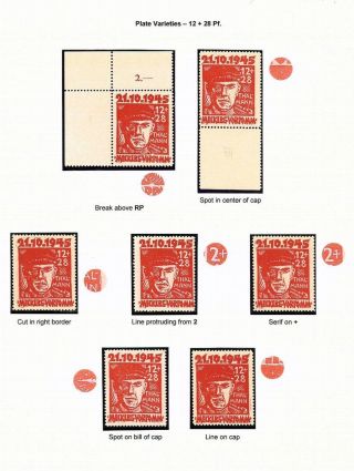 THE 1945 ANTI-FASCIST ISSUE OF MECKLENBURG-VORPOMMERN – sheet 13