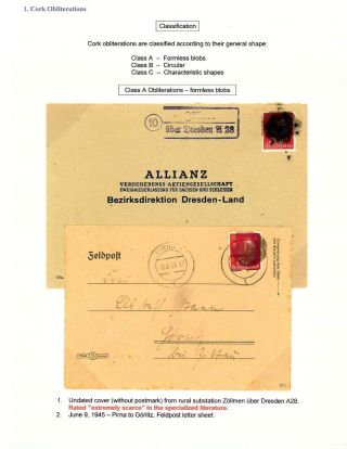 GERMANY: EAST SAXONY 1945-1946 – sheet 3