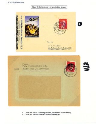 GERMANY: EAST SAXONY 1945-1946 – sheet 7