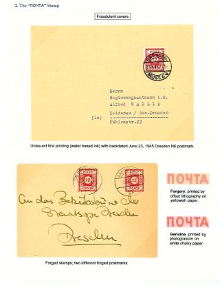 GERMANY: EAST SAXONY 1945-1946 – sheet 19
