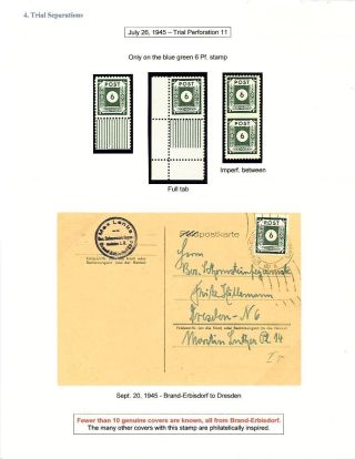 DEUTSCHLAND: OSTSACHSEN 1945-1946 – Blatt 36
